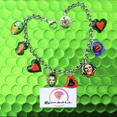 Bimbolina pulsera de acero pulsera creepy  freak bracelet