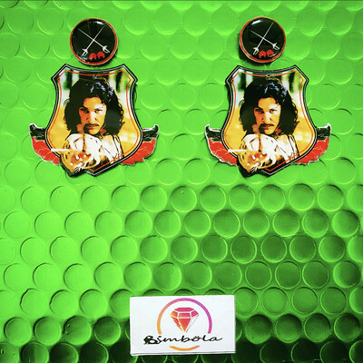 Pendientes Iñigo Montoya earrings
