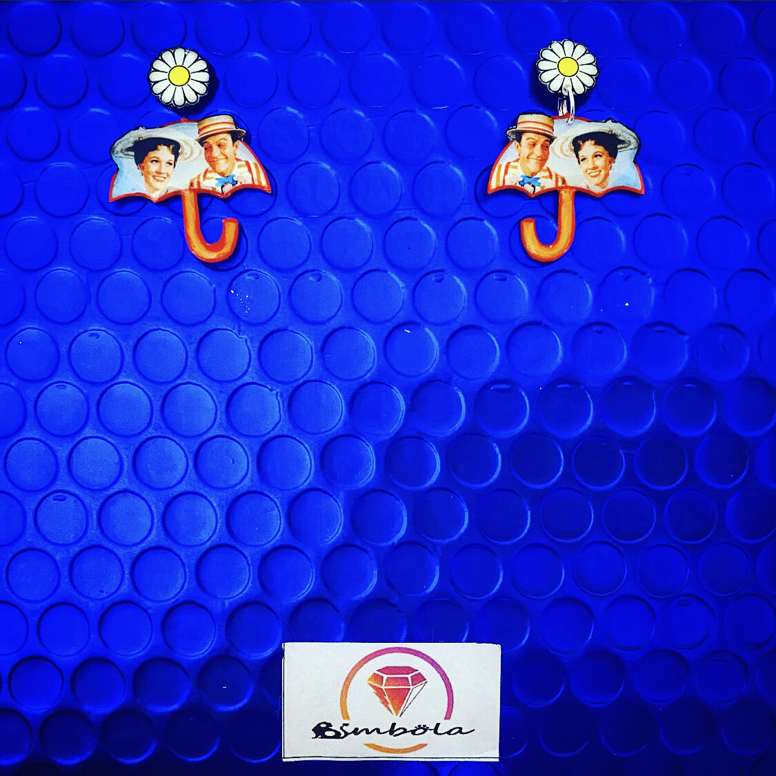 Pendientes paraguas pendientes Mary earrings umbrella earrings Bimbolitos