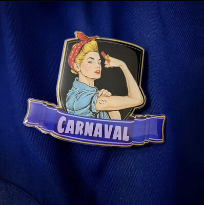 MAXIPIN CARNAVAL pin broche We can do it comparsa