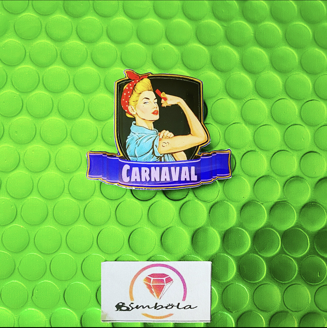 MINIPIN CARNAVAL pin broche We can do it comparsa