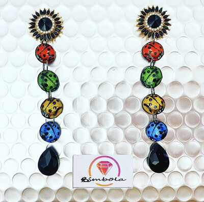 PENDIENTES MARIQUITAS CHOCOLATE EARRINGS FUNNY EARRINGS PENDIENTES CHUCHES