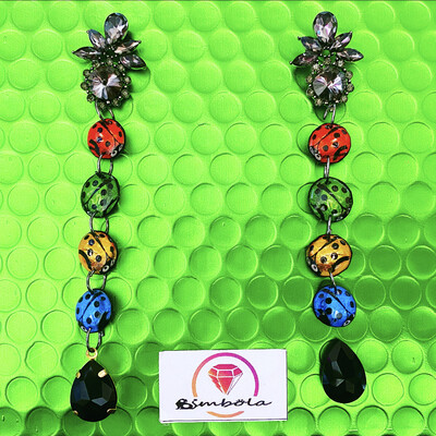 PENDIENTES MARIQUITAS CHOCOLATE EARRINGS FUNNY EARRINGS PENDIENTES CHUCHES