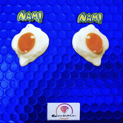 PENDIENTES HUEVOS PENDIENTES GOMINOLA CANDY EARRINGS JELLY BEAN EARRINGS PENDIENTES CHUCHES GOLOSINAS