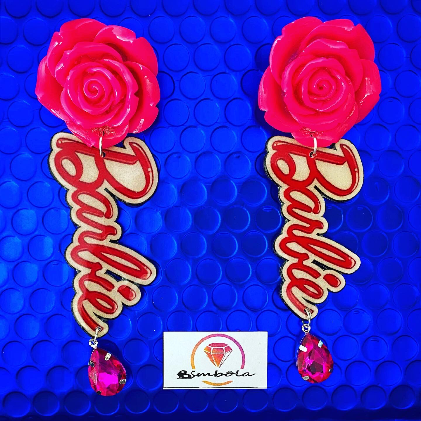 PENDIENTES BARBI earrings Pendientes muñeca doll earrings
