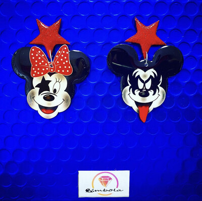 Pendientes Mick Minni kiss earrings