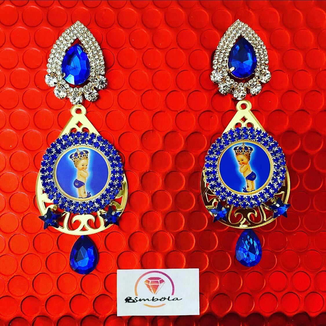 Pendientes Muñeco doll earrings pendientes bebe pendientes baby shower earrings 