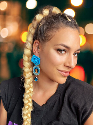Pendientes flores flower earrings PENDIENTES JASMINE EARRINGS pendientes Yasmin rosas