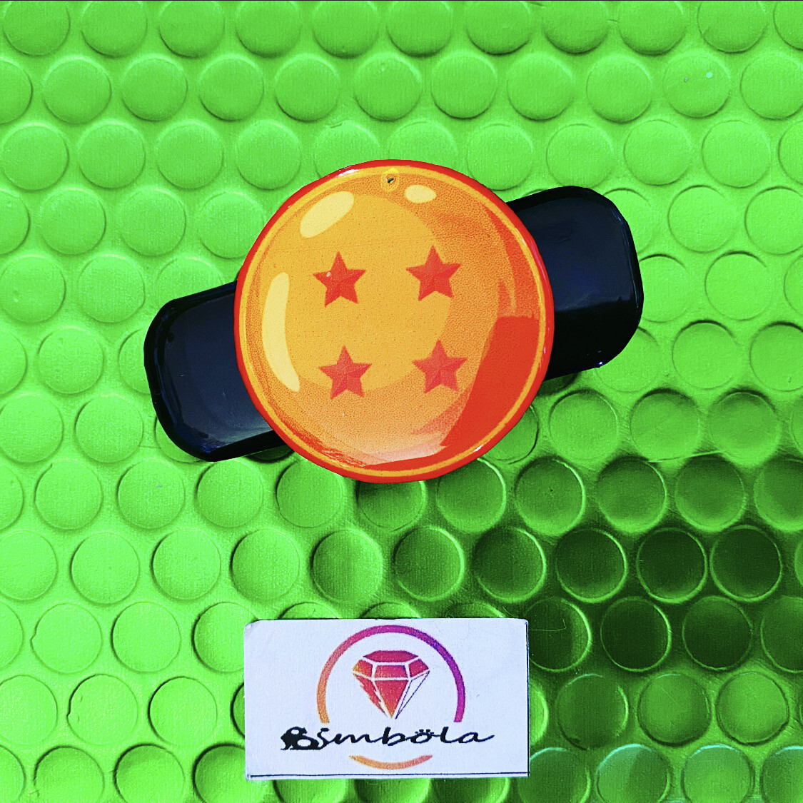 Pasador de pelo clip cabello horquilla adorno bola de dragón 