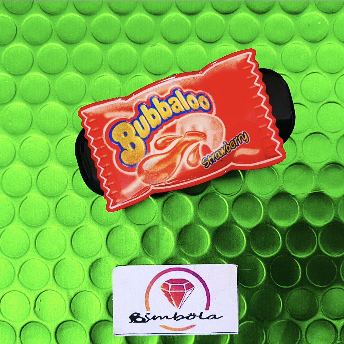 Pasador de pelo clip cabello horquilla adorno  chicle adorno bubaloo