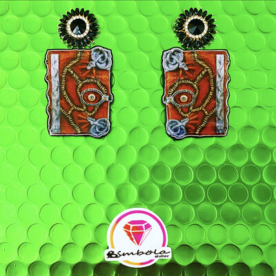 Pendientes Hocus Pocus Pendientes Halloween earrings el retorno de las brujas abracadabra pendientes libro