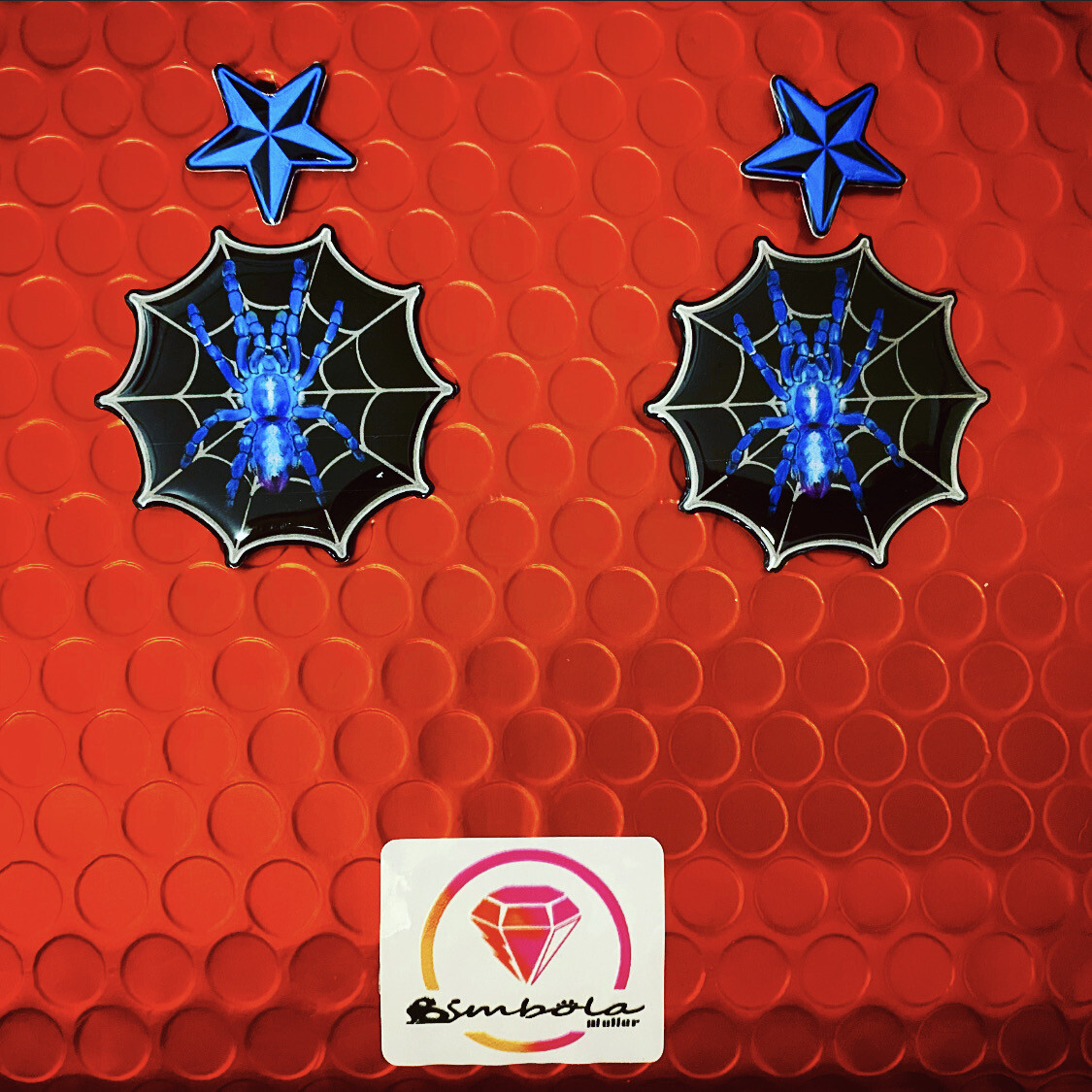 Pendientes araña spider earrings pendientes Halloween earrings Pendientes telaraña spiderweb earrings EXCLUSIVE DESIGN ENTE SHOP