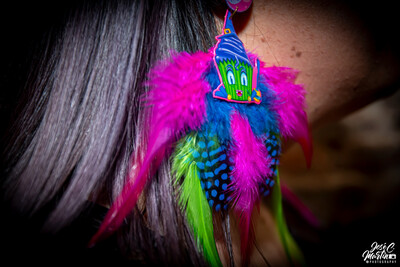 PENDIENTES HALLOWEEN EARRINGS Pendientes bruja pendientes plumas
