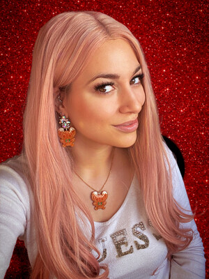 Pendientes galleta de jengibre Gingerbread earrings Freak earrings Christmas earrings pendientes navidad mick gingerbread mini 