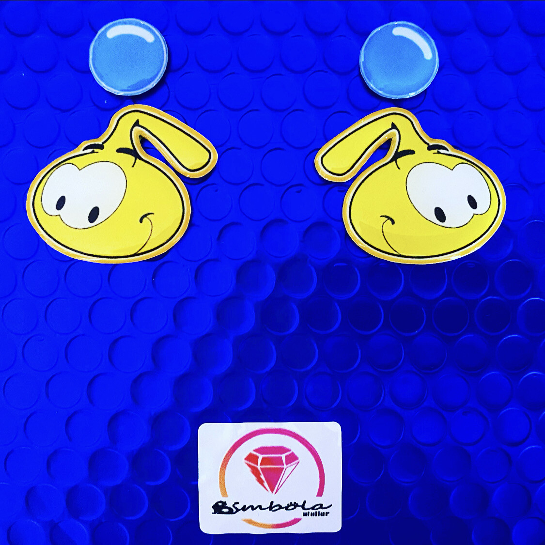 Pendientes Snorkels Pendientes dibujos animados pendientes nostálgicos 