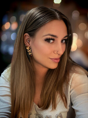 Pendientes Animal print earrings Pendientes rayos Ray earrings estampado leopardo 