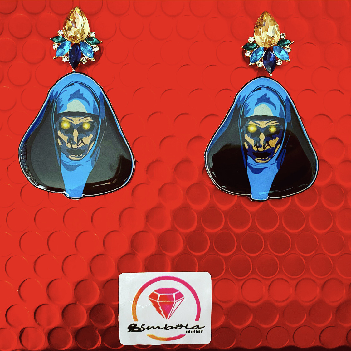 Pendientes monja nun earrings EXCLUSIVE DESIGN ENTE SHOP