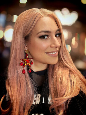 Pendientes Estrellas de navidad Christmas stars earrings pendientes metacrilato pendientes navidad 
