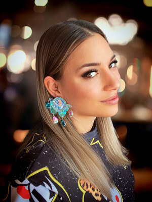 PENDIENTES MARIPOSA IRIDESCENTE GEOMETRIC EARRINGS PENDIENTES METACRILATO BUTTERFLY EARRINGS pendientes Frozen