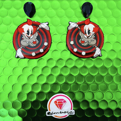 Pendientes It Halloween earrings payaso clown earrings
