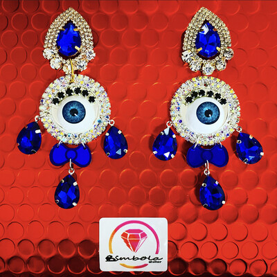 Pendientes ojos luxury eyes earrings pendientes elegantes