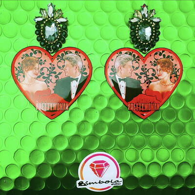 PENDIENTES PRETTY EARRINGS WOMAN EARRINGS PENDIENTES CORAZON CORAZÓN