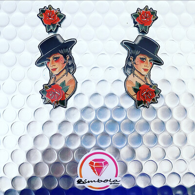 Pendientes Lola Flores flamenco EXCLUSIVE DESIGN ENTE SHOP