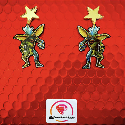 PENDIENTES GREMLIN EARRINGS EXCLUSIVE DESIGN ENTE SHOP 