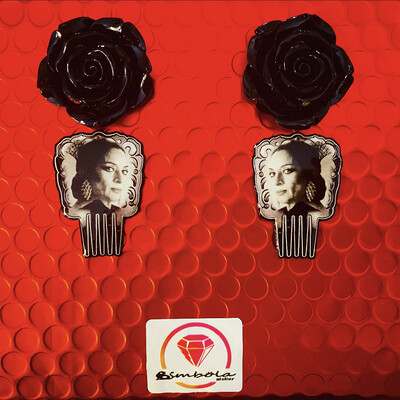 Pendientes Lola Flores pendientes peinetas pendientes flamencos