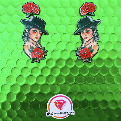 Pendientes Lola Flores flamenco EXCLUSIVE DESIGN ENTE SHOP