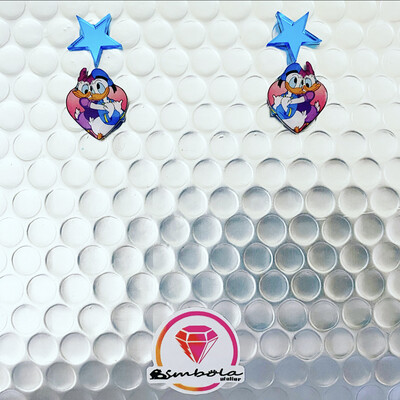 PENDIENTES DONAL DAISY EARRINGS FUNNY CARTOON DIBUJOS ANIMADOS PENDIENTES PATO