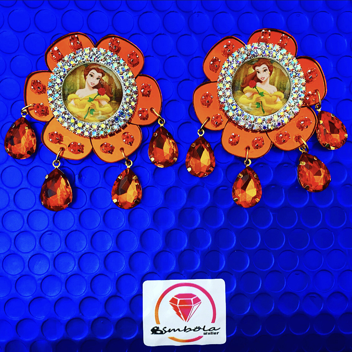 PENDIENTES FLORES PENDIENTES BELLA PENDIENTES MONSTERA PENDIENTES TROPICALES VERANO