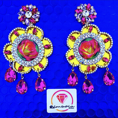 PENDIENTES FLORES PENDIENTES MARIPOSA PENDIENTES MONSTERA PENDIENTES TROPICALES VERANO