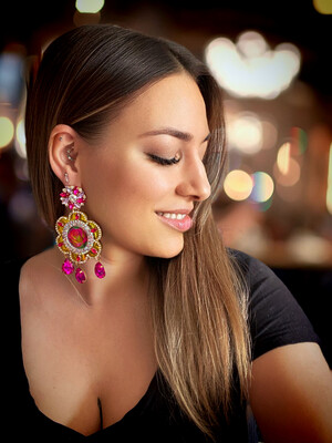 PENDIENTES FLORES PENDIENTES MARIPOSA PENDIENTES MONSTERA PENDIENTES TROPICALES VERANO