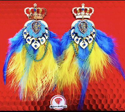 Pendientes gitana gipsy earrings pendientes etnicos pendientes strass perlas pendientes princesa corazones monstera