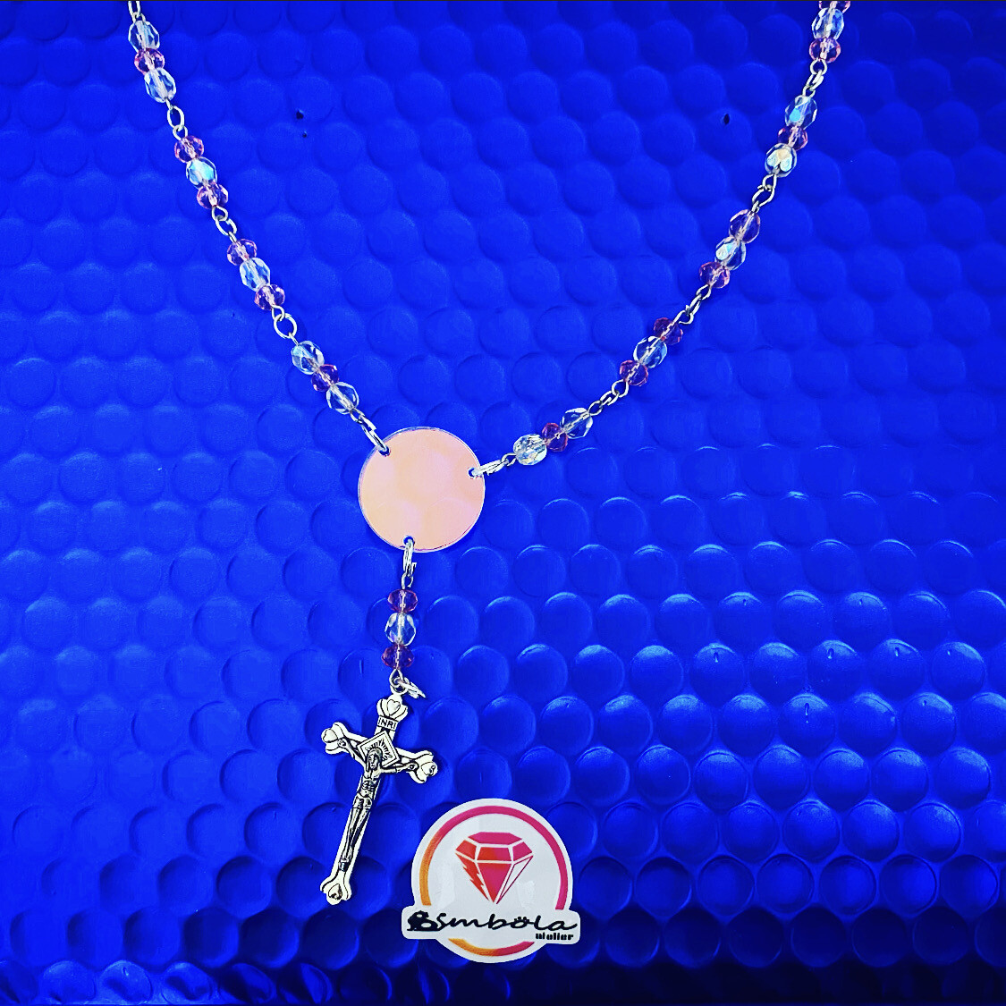 Rosario personalizado rosary regalo original regalo mujer collar hombre