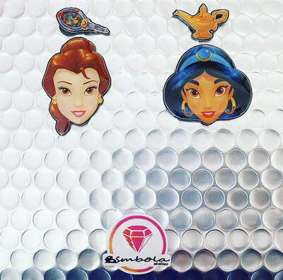 Pendientes Blancanieves pendientes Cenicienta Pendientes manzana Pendientes zapato Pendientes princesas