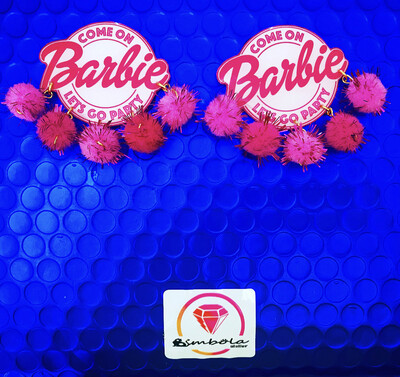Pendientes Muñeca doll earrings pendientes Barbi Pendientes princesa pendientes chupete gender reveal pendientes Ken 