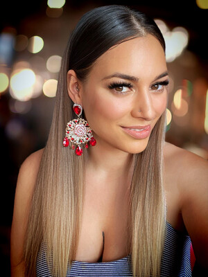 Pendientes gitana gipsy earrings pendientes etnicos pendientes strass perlas pendientes princesa