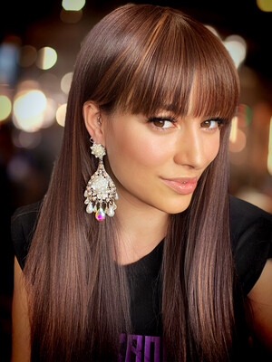 Pendientes gitana gipsy earrings pendientes etnicos pendientes strass perlas pendientes princesa