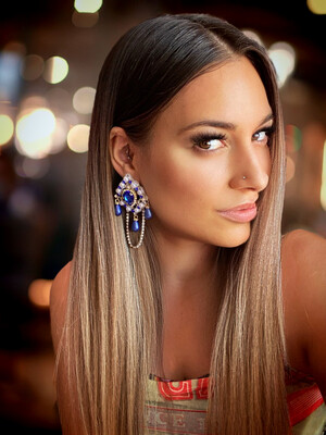 Pendientes gitana gipsy earrings pendientes etnicos pendientes strass perlas pendientes princesa