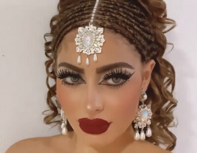 Pendientes gitana gipsy earrings pendientes etnicos pendientes strass perlas pendientes princesa 