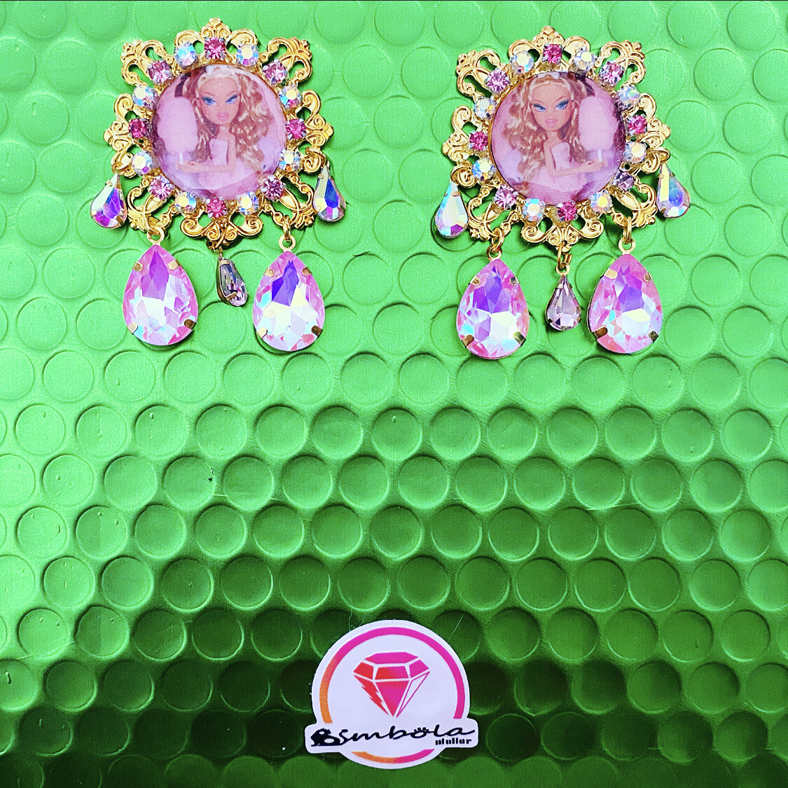 PENDIENTES PEDRERÍA PENDIENTES ÉTNICOS BOHO STYLE EARRINGS BRAT 