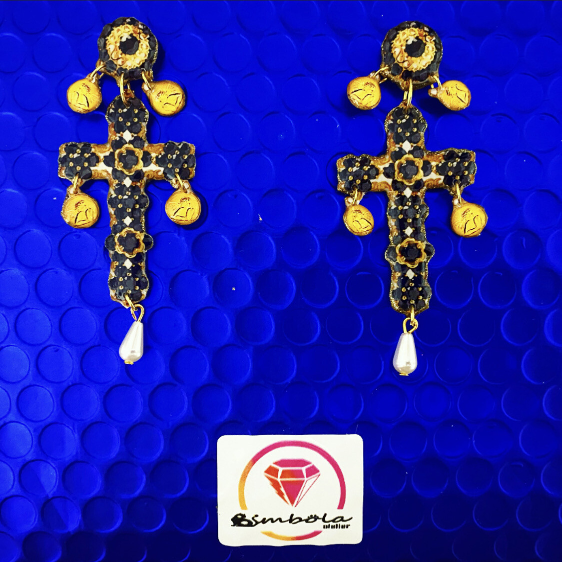 PENDIENTES CRUZ CROSS EARRINGS PENDIENTES MONEDAS