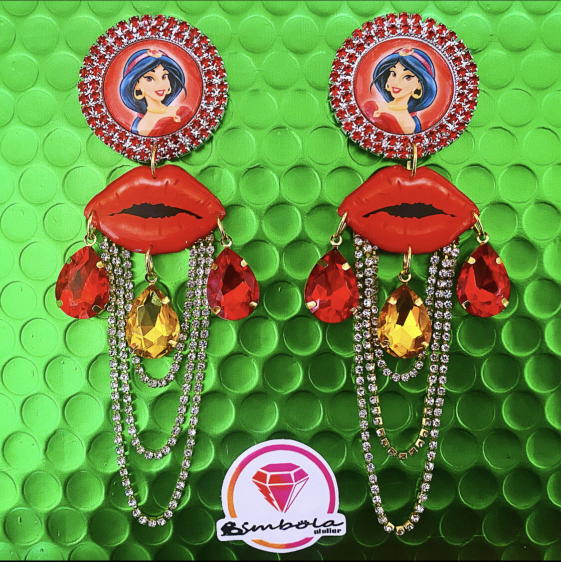 Pendientes strass earrings PENDIENTES JASMINE EARRINGS pendientes Yasmin