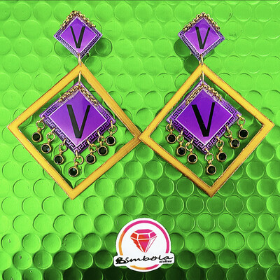 Pendientes gitana gipsy earrings pendientes etnicos pendientes strass perlas pendientes princesa