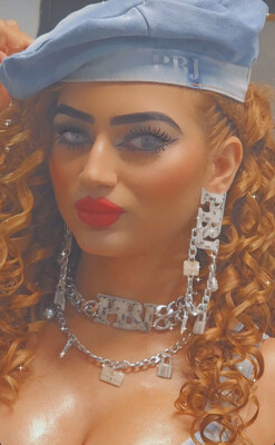 Collar PBJ necklace glitter collar doble collar charms cadenas
