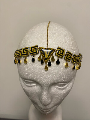 Tiara de cadena de acero Tiara cadena Fina Tiara mini charms 
