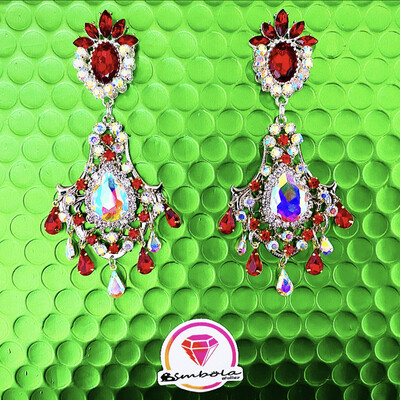 Pendientes gitana gipsy earrings pendientes etnicos pendientes strass perlas pendientes princesa