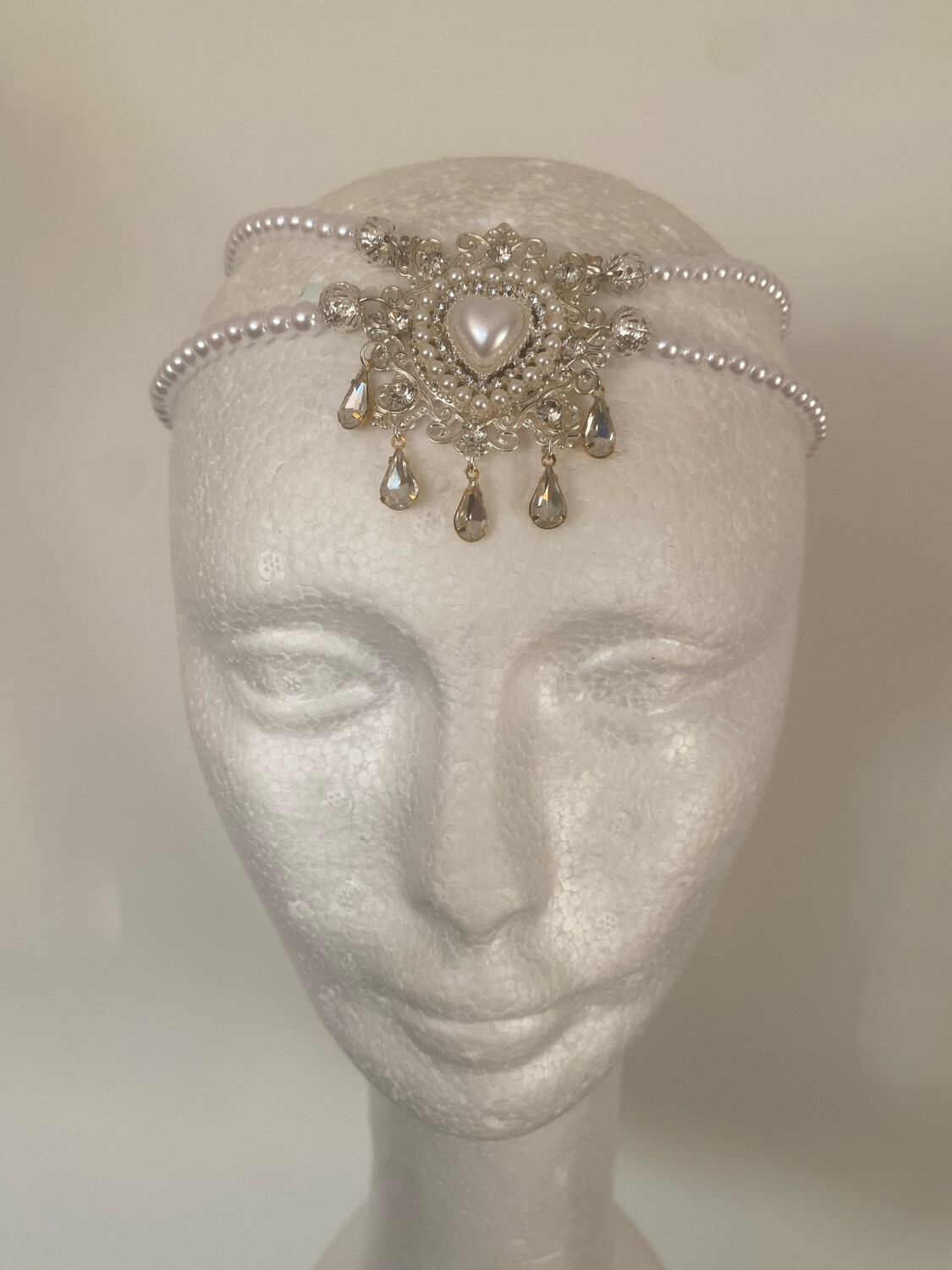 Tiara bolas adorno cabeza 